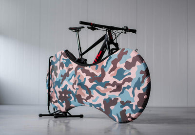 Indoor Bike Cover - Camo BrownBlue