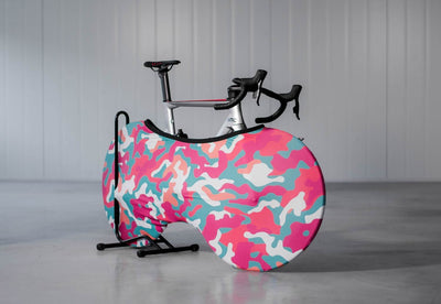 Indoor Bike Cover - Camo Pink
