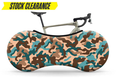 Indoor Bike Cover - Camo BrownBlue